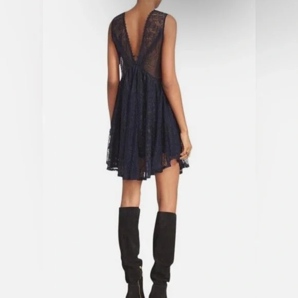 Free People Elegant  Lace Dress XS - Picture 2 of 3